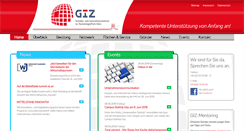 Desktop Screenshot of giz-koeln.de